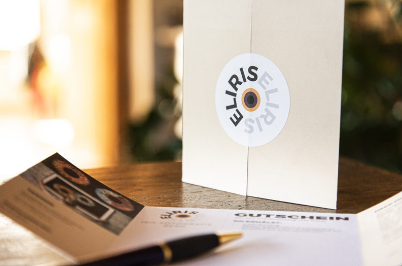Eliris Geschenk-Gutscheine für ein Iris Shooting